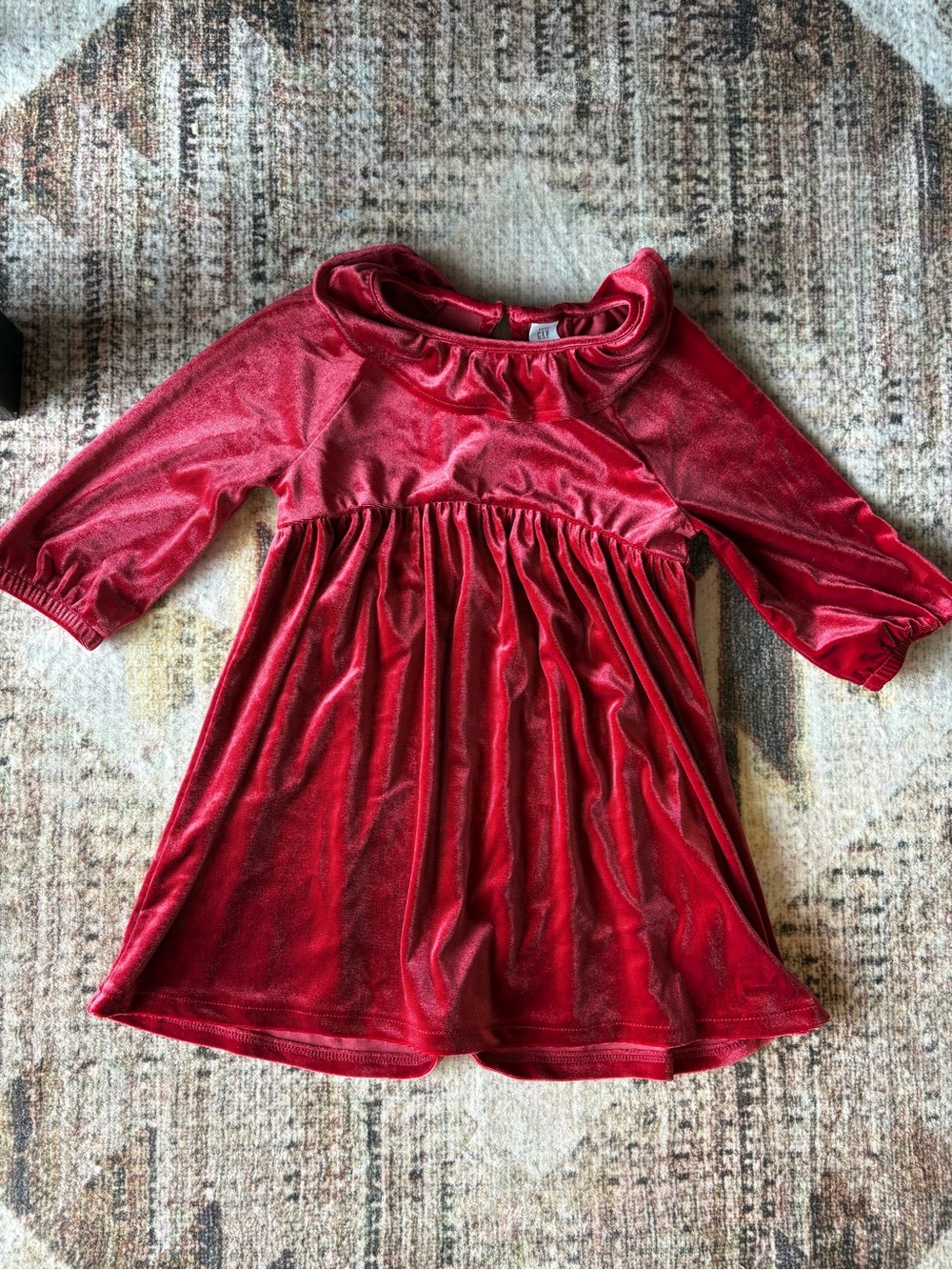 Baby GAP Red Velvet Dress 3 Years